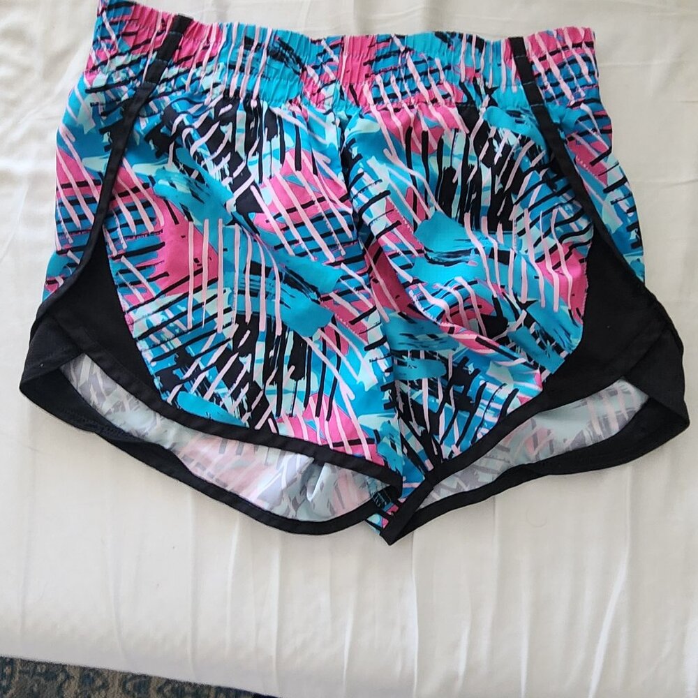 Athletic Works Girls Print & Solid Active Running Shorts